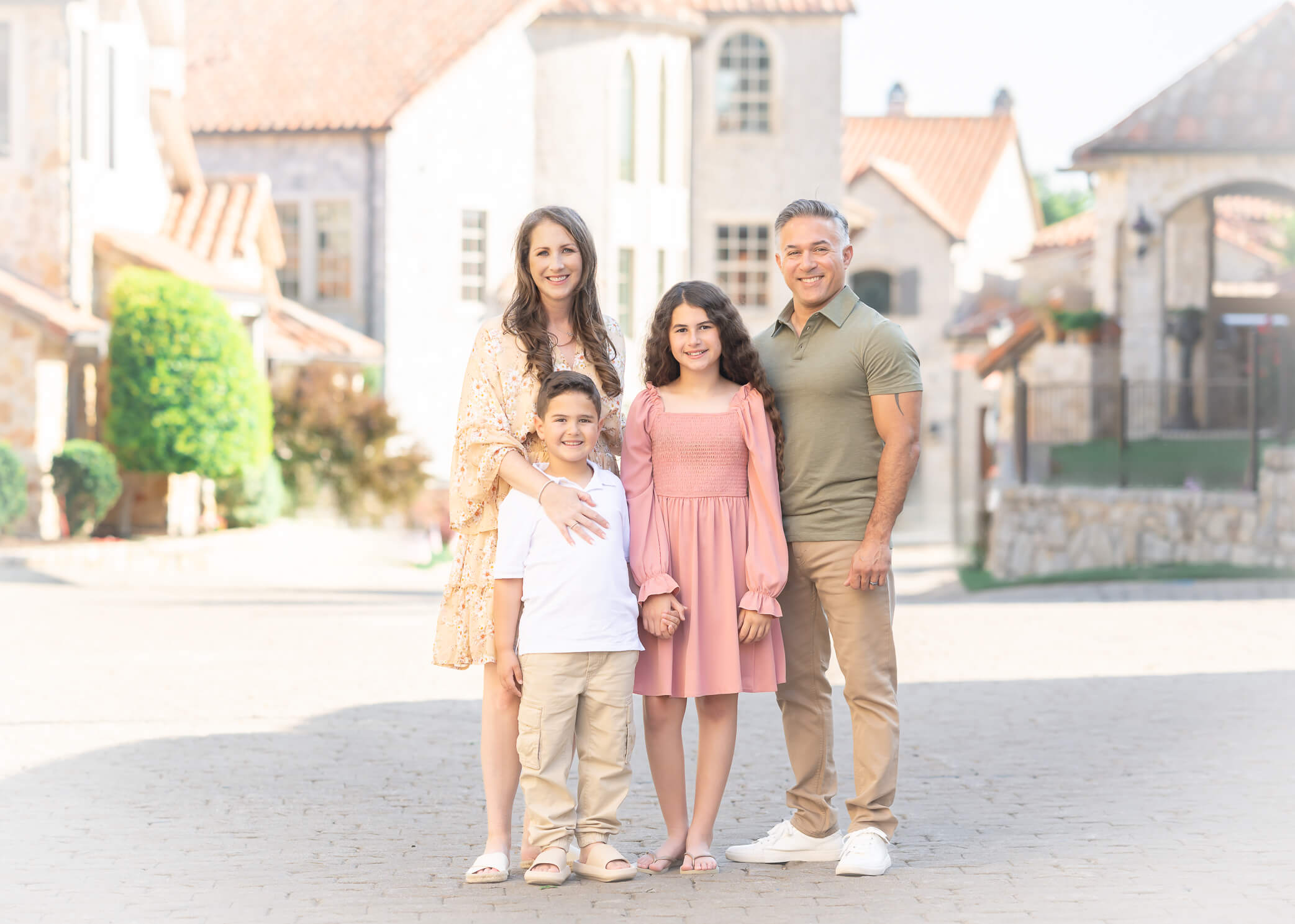 family photos in adriatica village
