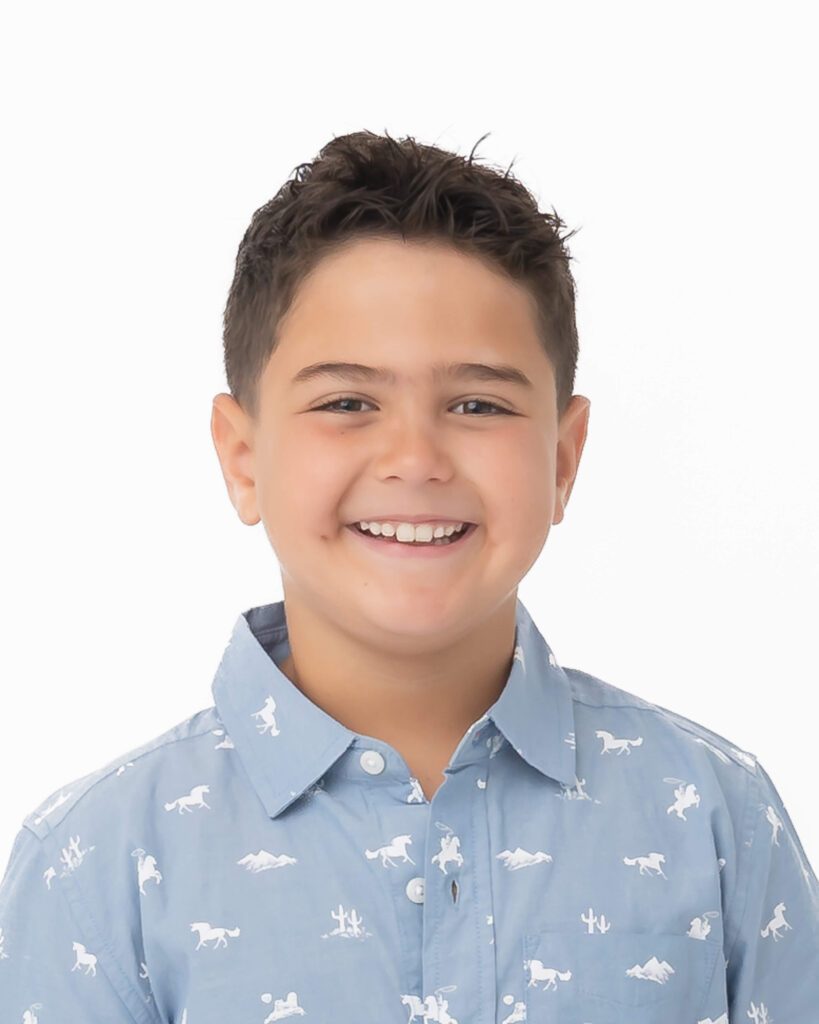 little brother in blue